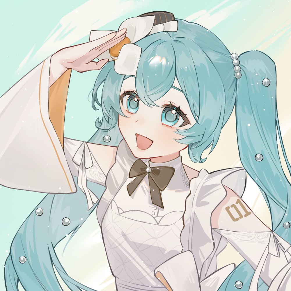 riliing_'s tweet photo. It's a macaron of Hatsune Miku！#初音未来 #初音ミク https://t.co/1kcjHuK0IP