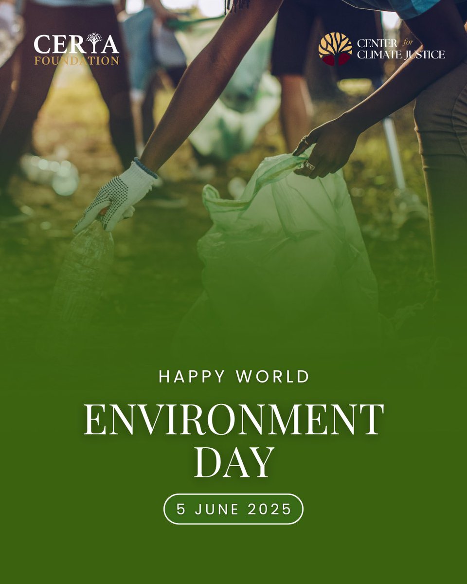 Certa Foundation (@certafoundation) on Twitter photo Today on #WorldEnvironmentDay, we proudly launch our Center for Climate Justice, <a href="/CCJ_Certa/">Center for Climate Justice</a> in partnership with <a href="/SpruikAgency/">Spruik Agency</a>. Together, weāre driving Bold, Innovative Action for a Greener, Sustainable World. The time to act is now.
#GreenWorld #ClimateJustice Today on #WorldEnvironmentDay, we proudly launch our Center for Climate Justice, <a href="/CCJ_Certa/">Center for Climate Justice</a> in partnership with <a href="/SpruikAgency/">Spruik Agency</a>. Together, weāre driving Bold, Innovative Action for a Greener, Sustainable World. The time to act is now.
#GreenWorld #ClimateJustice