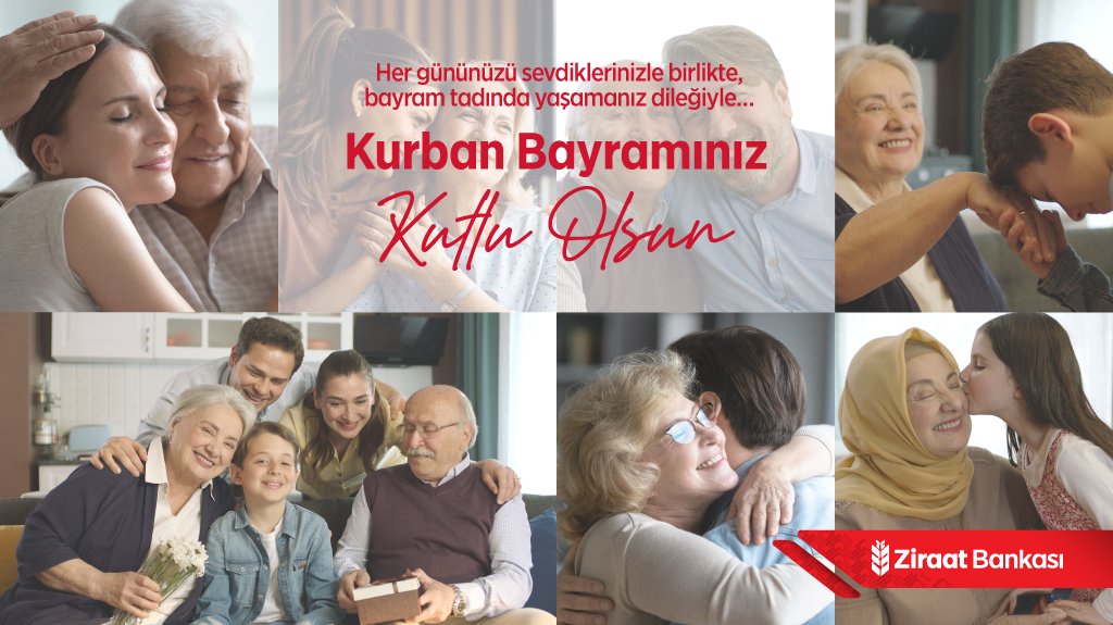 Her gününüzü sevdiklerinizle birlikte, bayram tadında yaşamanız dileğiyle…
Kurban Bayramınız kutlu olsun. #KurbanBayramı #İyiBayramlar
