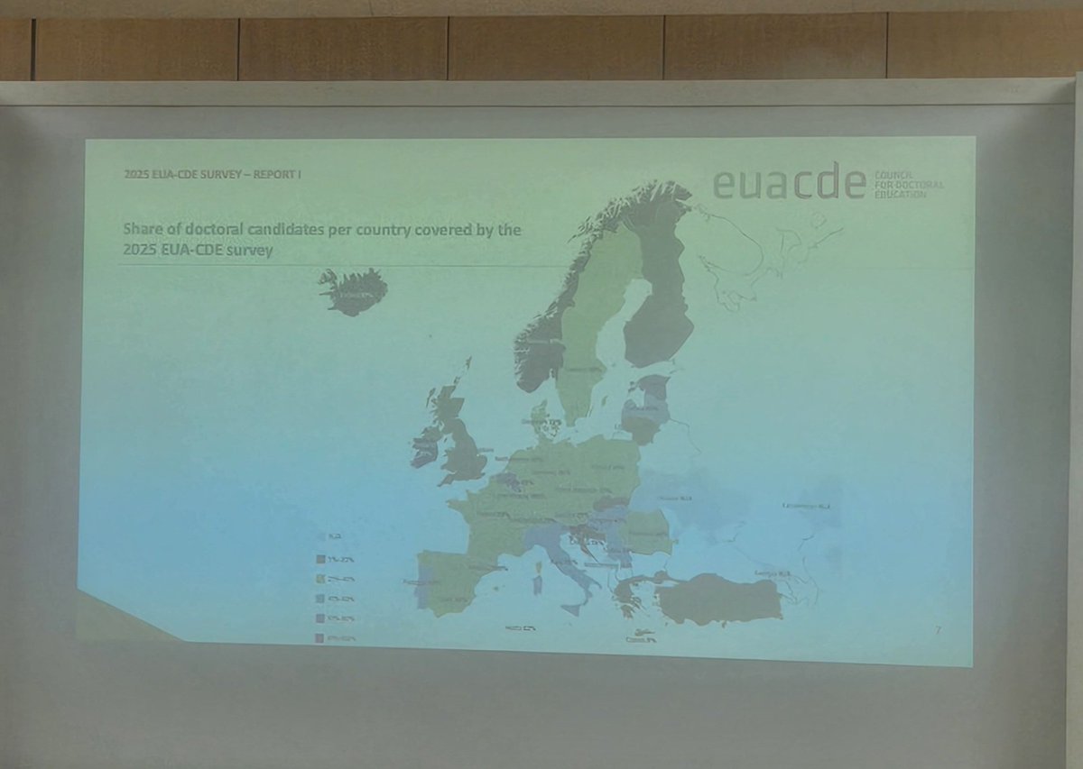 Dr Maura Farrell (@maurafarrelnuig) on Twitter photo Great to be at the 2025 EUA-CDE European University Association Doctoral Education Conference in Switzerland this week on behalf of <a href="/uniofgalway/">Ollscoil na Gaillimhe | University of Galway</a>. Great to see Ireland's PhD numbers at the top of EU standards! #euacde Great to be at the 2025 EUA-CDE European University Association Doctoral Education Conference in Switzerland this week on behalf of <a href="/uniofgalway/">Ollscoil na Gaillimhe | University of Galway</a>. Great to see Ireland's PhD numbers at the top of EU standards! #euacde