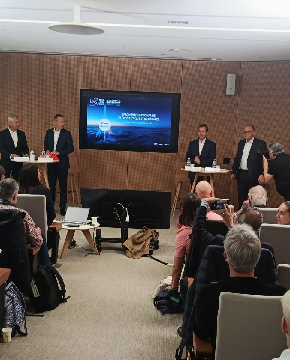 📣 “It’s the largest aerospace show in the world — by far — in a very complex global context.”
— Guillaume Faury, President of <a href="/GifasOfficiel/">GIFAS</a>

From geopolitics to industrial sovereignty, the #ParisAirShow opens as a much-needed space for dialogue, cooperation, and shared