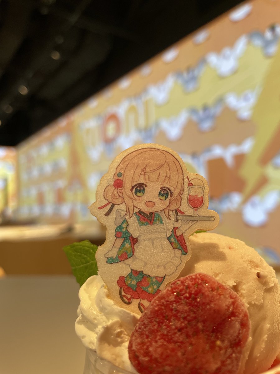 yucawi's tweet photo. 仙台のういの後光トマトパスタ、もちもちしててすごく美味しかった！MVもでっかくいっぱい流れてた〜。 #喫茶ういしぐれ #CROSSBPLUS https://t.co/bnj0P7bXjz