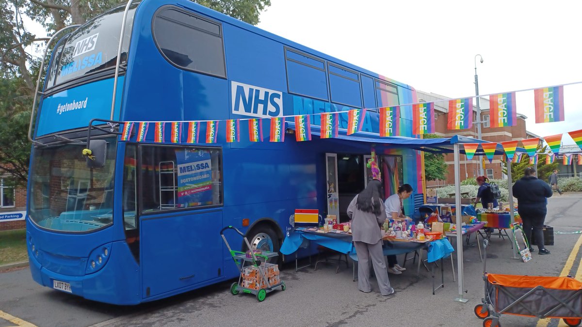 MADEinMelissa's tweet image. #Melissa is supporting @SouthTees with their first of two Pride Events. We're all set and ready to welcome you all. Find us outside Strive, at The James Cook University Hospital
Next event will be Friarage NHS Hospital, on Thursday 12th June 🙂🌈
#getonboard🚌
#pridemonth2025