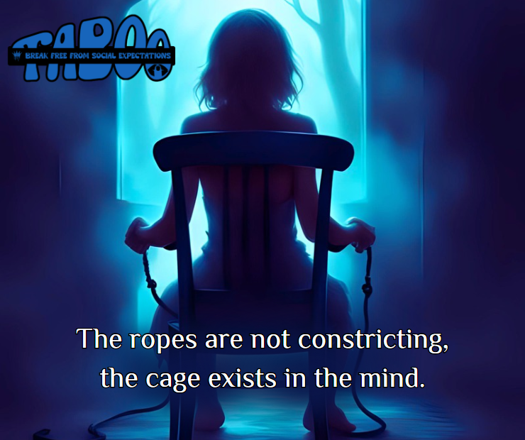 She was never tied down—just waiting for the right moment to rise... Happy Fucking Trigger warning Thursday Tribe! 💙🫵
