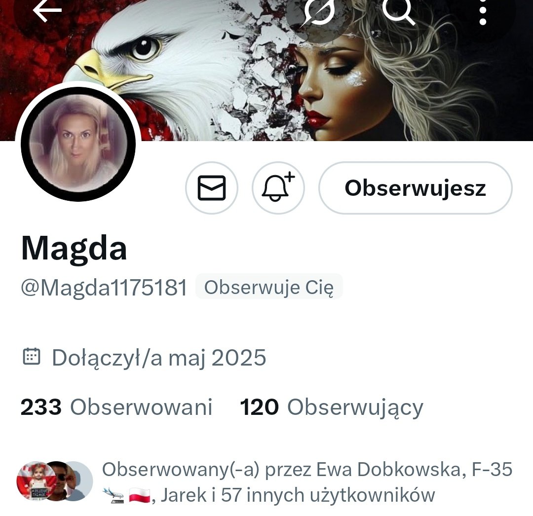 🔴 Prawuski kochane 🔊
pilną robotę mamy i pomagamy budować nowe konto Kasi 👇✌️
<a href="/Magda1175181/">Magda</a> 
Proszę przytulamy i podajemy dalej #RT ‼️ ⬇️ ‼️ ręce na pokład moi mili ludzie kochani a żywo 👊 ✌️ 🌹 🇵🇱 ♥️ 🌹 😘
Z serca dziękuję za każdy gest. 🌹
x.com/Magda1175181?t…