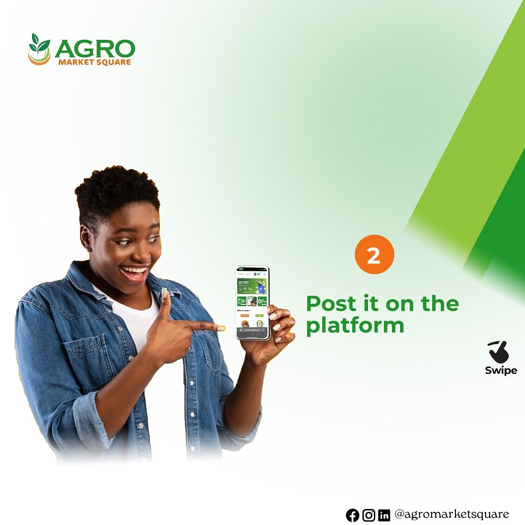 agromarketsquar's tweet image. How to sell on Agro Market Square..