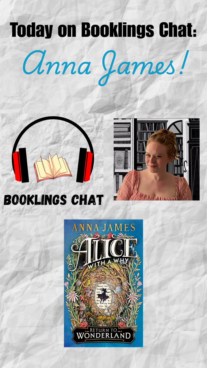 Lucas Maxwell (@lucasjmaxwell) on Twitter photo Today on #BooklingsChat I sat down with the amazing <a href="/acaseforbooks/">Anna James</a> to discuss her new novel "Alice With a Why"! Listen here! podcasts.apple.com/gb/podcast/epi…
<a href="/HarperCollinsUK/">HarperCollinsUK</a> #edutwitter #podcasts #authorscommunity Today on #BooklingsChat I sat down with the amazing <a href="/acaseforbooks/">Anna James</a> to discuss her new novel "Alice With a Why"! Listen here! podcasts.apple.com/gb/podcast/epi…
<a href="/HarperCollinsUK/">HarperCollinsUK</a> #edutwitter #podcasts #authorscommunity