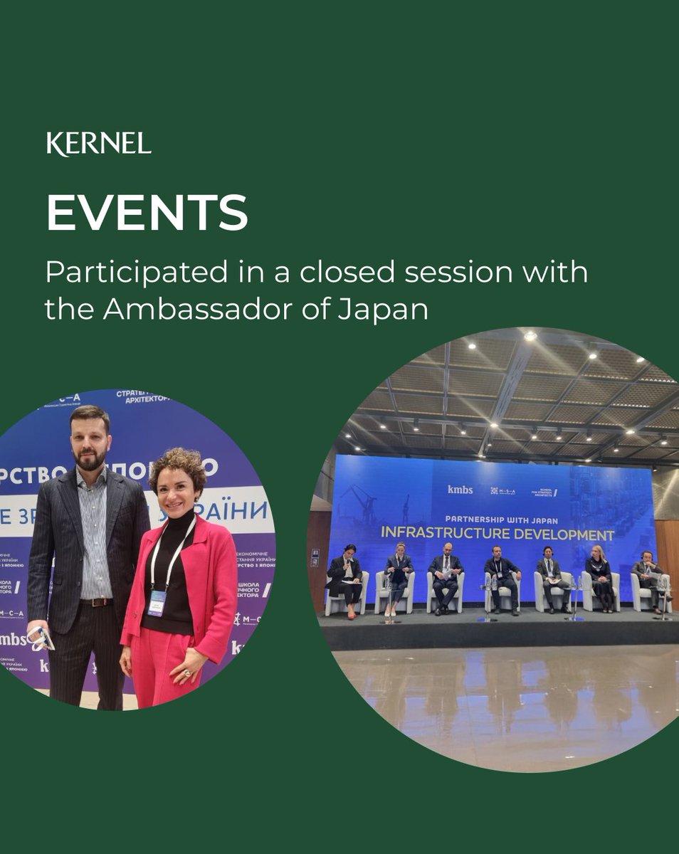 🇯🇵 We took part in the “Ukraine’s Economic Growth. Partnership with Japan” conference, organized by Kyiv-Mohyla Business School (kmbs) and the International Strategy Agency (MSA).

The event featured three panel discussions focused on advancing Ukrainian–Japanese cooperation in