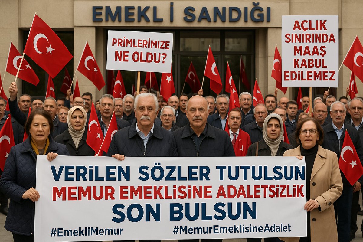 Bayram gelmiş neyime.
#EmekliMemur un özenilecek bir hayatı olmasada kendini idare eden bir hali vardı. 24 ay önce KHK 375/40 la yaşayan ölüye döndü. Maaşının yarısına el koyan  <a href="/tcbestepe/">T.C. Cumhurbaşkanlığı</a> ve ses çıkarmayan <a href="/herkesicinCHP/">CHP 🇹🇷</a> tarafından sefalete terk edildi.
#MemurEmeklisineAdalet