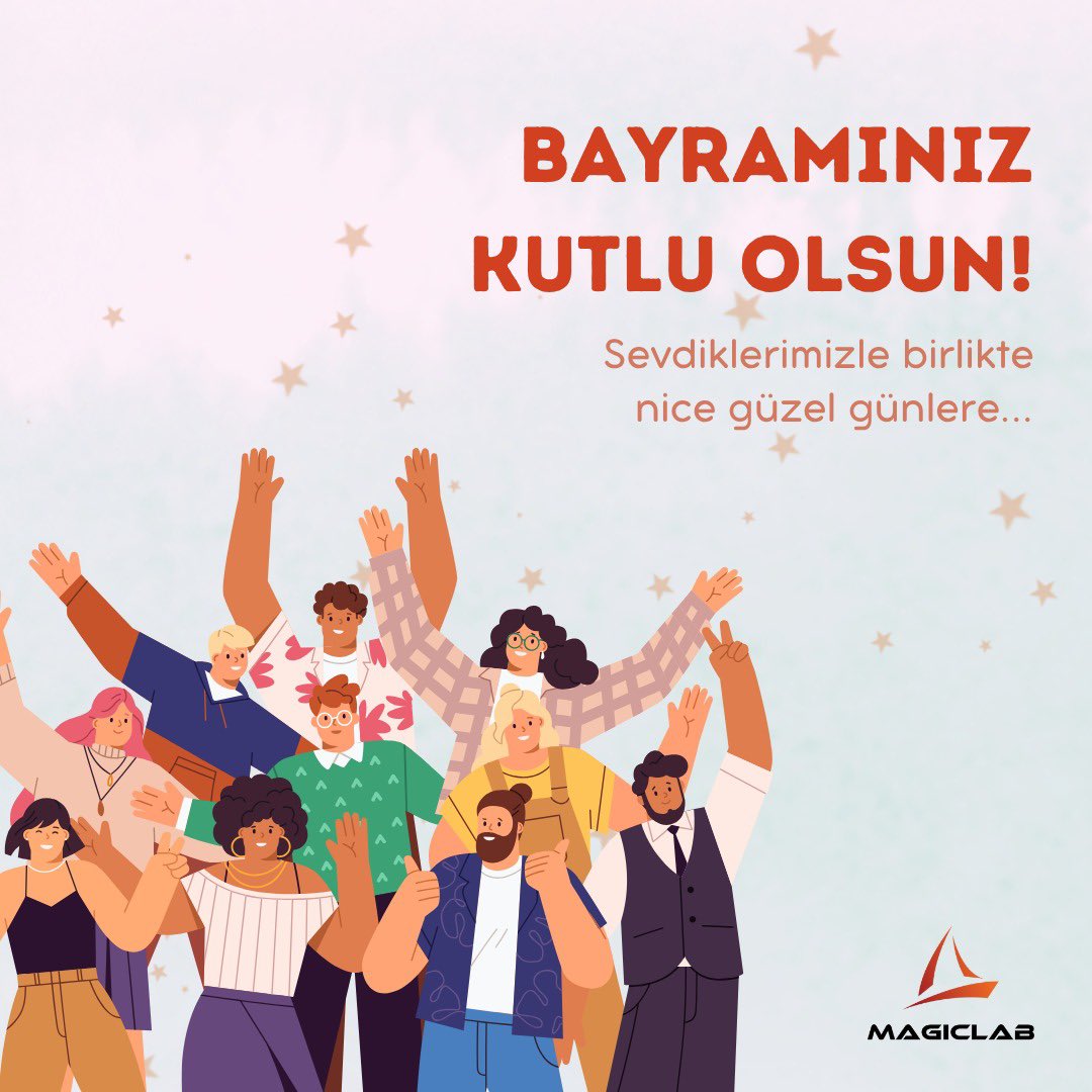 MagicLabStudio's tweet image. Sevdiklerinizle birlikte mutlu bayramlar dileriz.