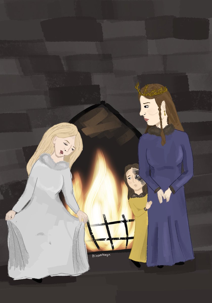 rainbrightflame's tweet photo. Val, Shireen and Selyse at castle black :-)

#selysebaratheon #selyseflorent #valgameofthrones #princessval #shireenbaratheon #ASOIAF #asoiaffanart https://t.co/yyfKUZb19M
