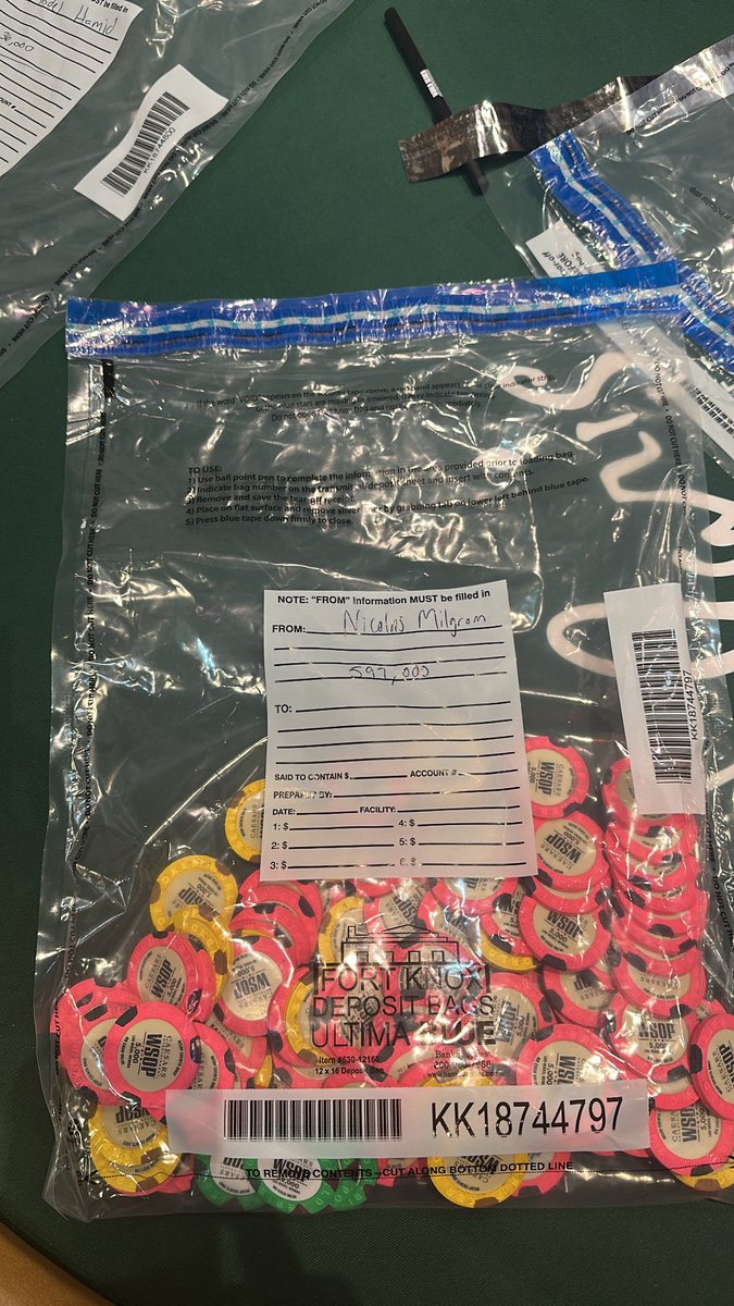 Bagged 597k in Event #21, $1,500 PLO8. 

My 2nd cash of the series. Resume tomorrow @ 1PM.