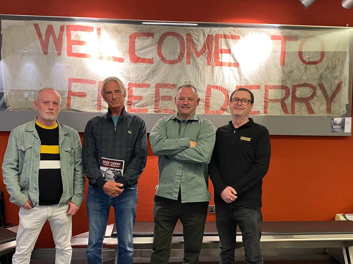 Museum of Free Derry (@museumfreederry) on Twitter photo Yesterday we welcomed Paul Weller to the Museum of Free Derry! 🎶
#BloodySunday2025 #OneWorldOneStruggle
<a href="/AdyKerr/">Adrian Kerr</a> <a href="/paulwellerHQ/">Paul Weller</a> Yesterday we welcomed Paul Weller to the Museum of Free Derry! 🎶
#BloodySunday2025 #OneWorldOneStruggle
<a href="/AdyKerr/">Adrian Kerr</a> <a href="/paulwellerHQ/">Paul Weller</a>
