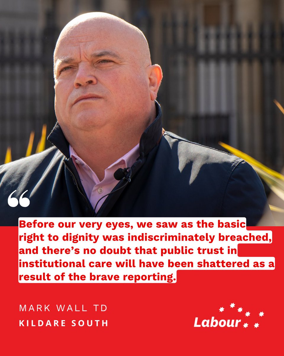 The Labour Party (@labour) on Twitter photo Anyone who tuned in to the RTÉ Investigates programme last night will have been utterly devastated by the scenes that unfolded.
People deserve proper care, dignity and respect as they age. What we saw last night was horrific.
Labour's <a href="/MarkWall1/">Mark Wall TD</a> ⤵️
labour.ie/news/2025/06/0… Anyone who tuned in to the RTÉ Investigates programme last night will have been utterly devastated by the scenes that unfolded.
People deserve proper care, dignity and respect as they age. What we saw last night was horrific.
Labour's <a href="/MarkWall1/">Mark Wall TD</a> ⤵️
labour.ie/news/2025/06/0…