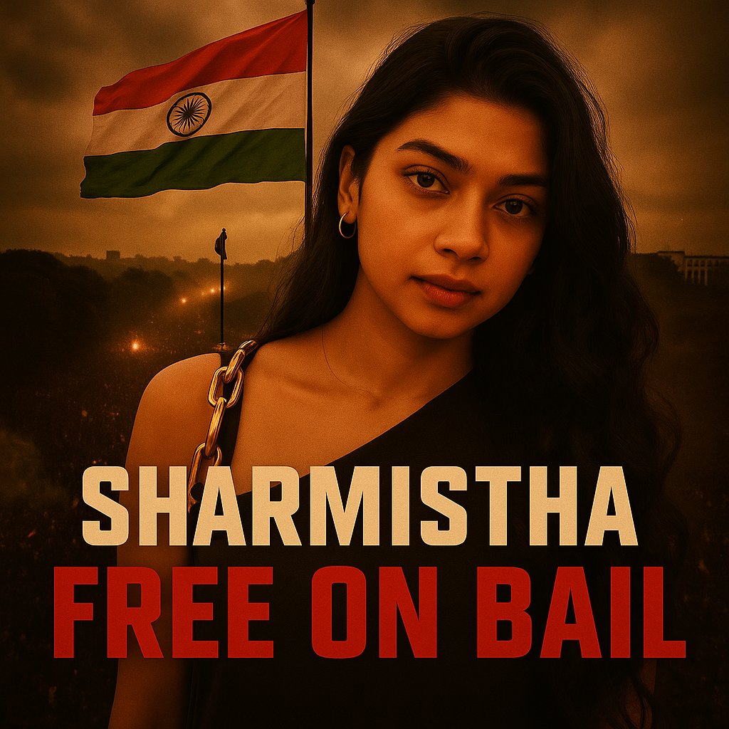 AmyMek's tweet photo. I Proudly Stand With Sharmistha! 

Thank you, @geertwilderspvv, and to everyone who raised their voices in support of this brave and amazing young woman! 

Your courage and solidarity made all the difference. https://t.co/4vwnMaZRiF