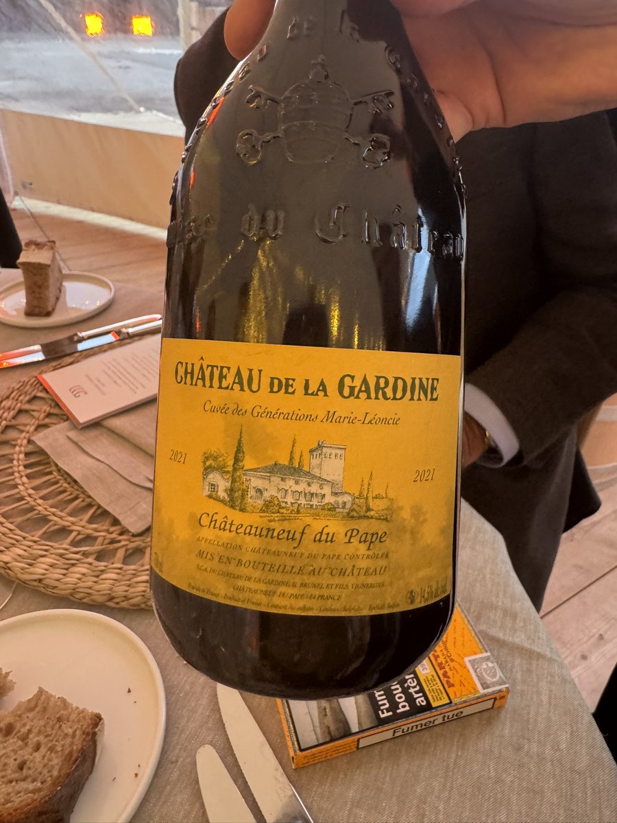Wines of the night! Brilliance in a bottle!