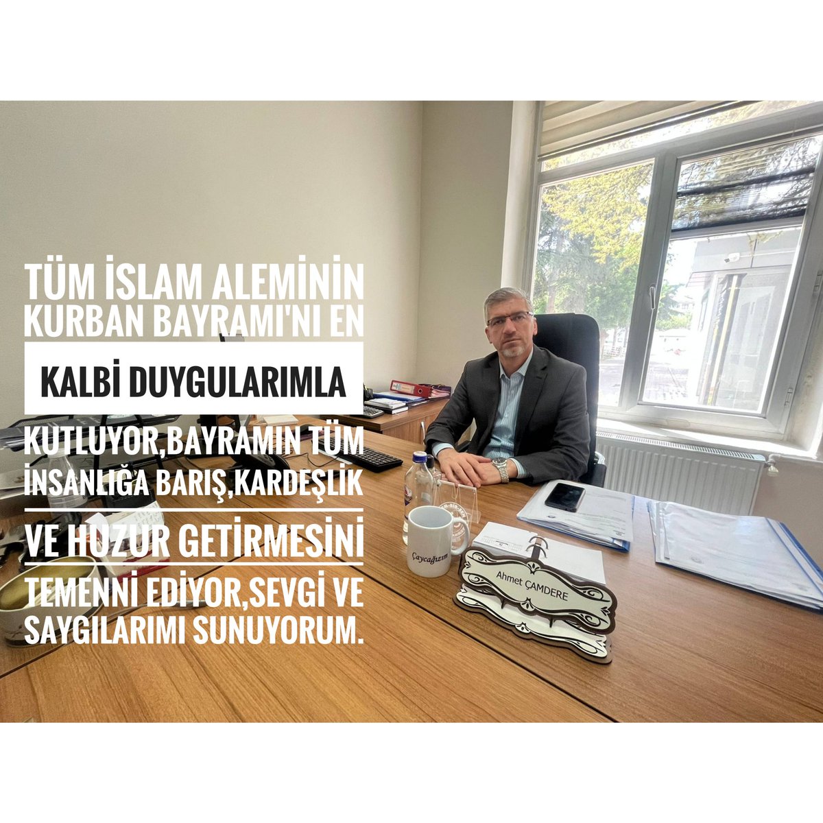 Tüm İslam aleminin Kurban Bayramı'nı en kalbi duygularımla kutluyor,bayramın tüm insanlığa barış,kardeşlik ve huzur getirmesini temenni ediyor,sevgi ve saygılarımı sunuyorum. #KurbanBayramı 
#kurban2025
