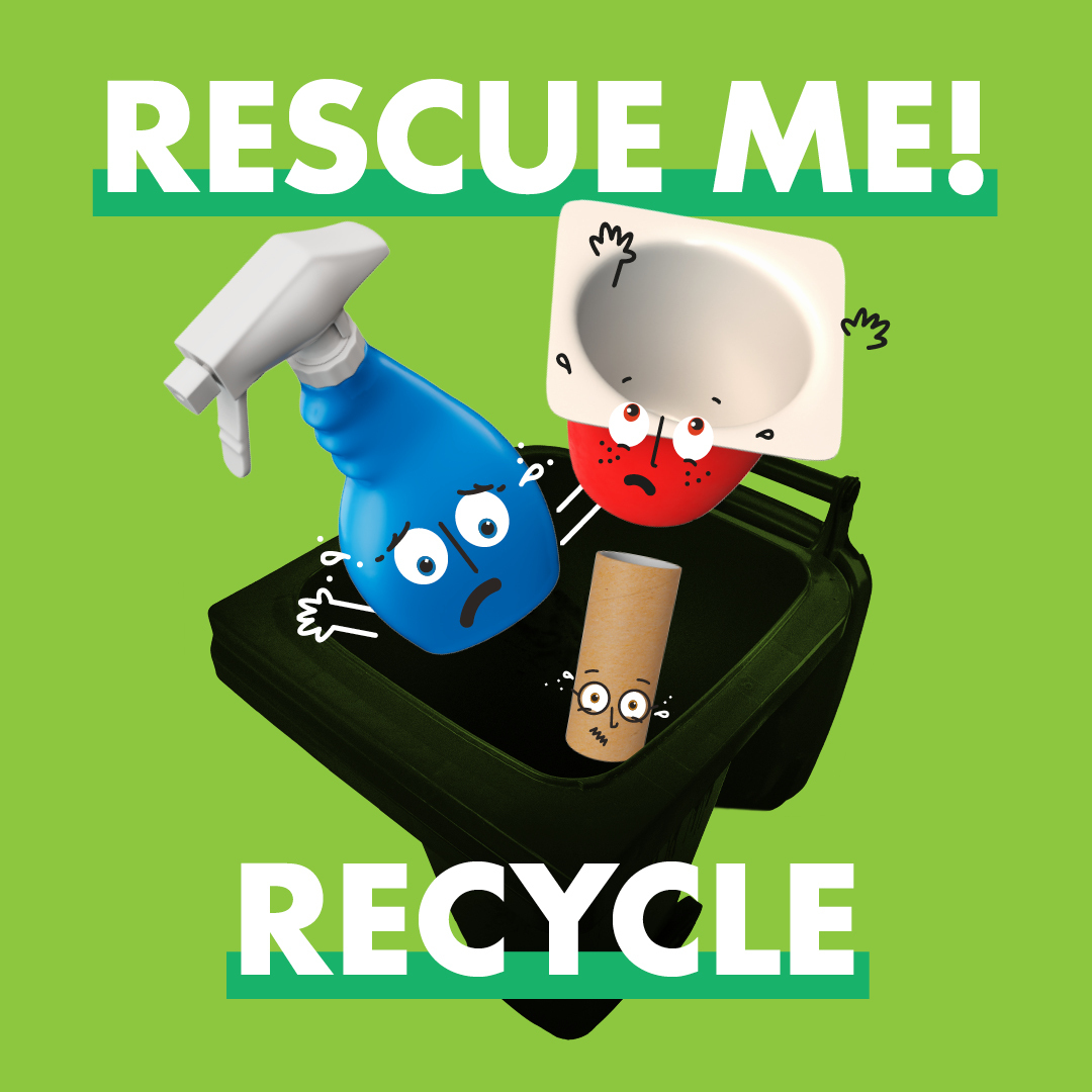 Did you know UK households throw away 1.7 billion pieces of plastic weekly?🚮

📢 Loads of your household plastic empties can be recycled. Give them a quick rinse &amp; pop them straight into your green recycling bin

More ways to reduce your plastic waste 👉 m.luton.gov.uk/Page/Show/Envi…