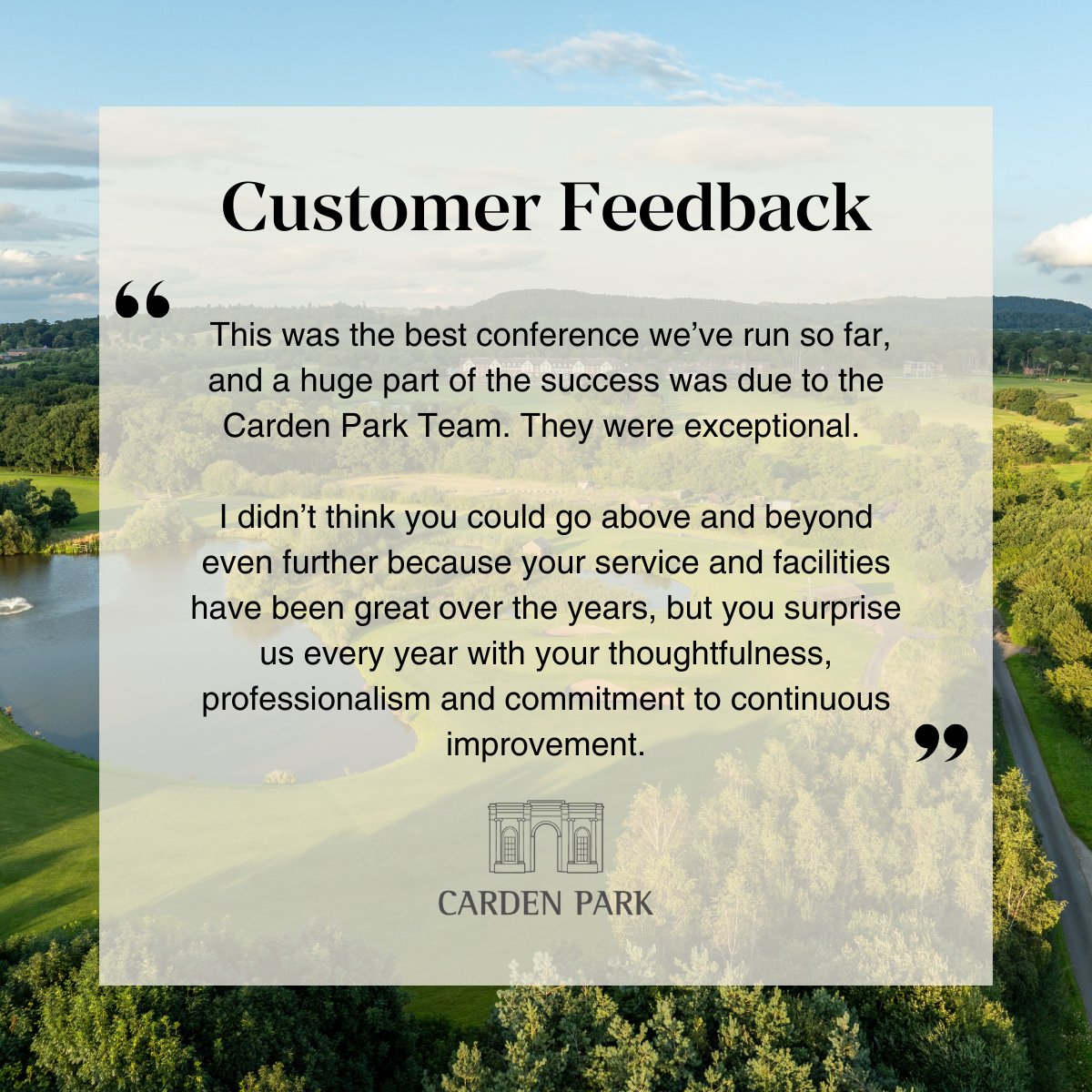 More glowing feedback from a recent conference 🌟

It's a testament to how our event management team are committed to delivering events to the highest standard.

#feedback #conference #venue #venuefinder #Cheshire