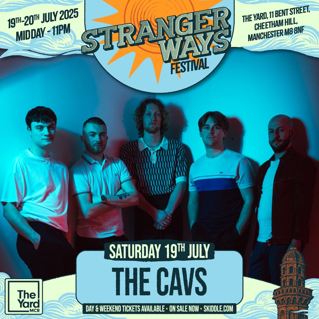 The Cavs (@cavsband) on Twitter photo Thanks alot to everyone involved at Stranger Ways Festival for asking us to be part of this mega weekend!
Proper good lineup 😎🔥
19th & 20th July
<a href="/TheLilacsUk/">The Lilacs</a> <a href="/alexspencerUK/">Alex Spencer</a> <a href="/ROLLA2020/">ROLLA</a> <a href="/weredirtyblonde/">Dirty Blonde</a>
Tix 👇🏼
fatsoma.com/e/7yfc67yb/la/… Thanks alot to everyone involved at Stranger Ways Festival for asking us to be part of this mega weekend!
Proper good lineup 😎🔥
19th & 20th July
<a href="/TheLilacsUk/">The Lilacs</a> <a href="/alexspencerUK/">Alex Spencer</a> <a href="/ROLLA2020/">ROLLA</a> <a href="/weredirtyblonde/">Dirty Blonde</a>
Tix 👇🏼
fatsoma.com/e/7yfc67yb/la/…