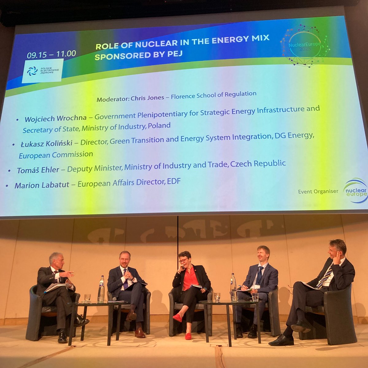 EDF_EUAffairs's tweet image. Electrification must rely on all low-carbon sources identified by the NZIA
➡️ This of course includes renewables and nuclear.
A balanced mix is essential.
@MarionLabatut at #NuclearEurope2025