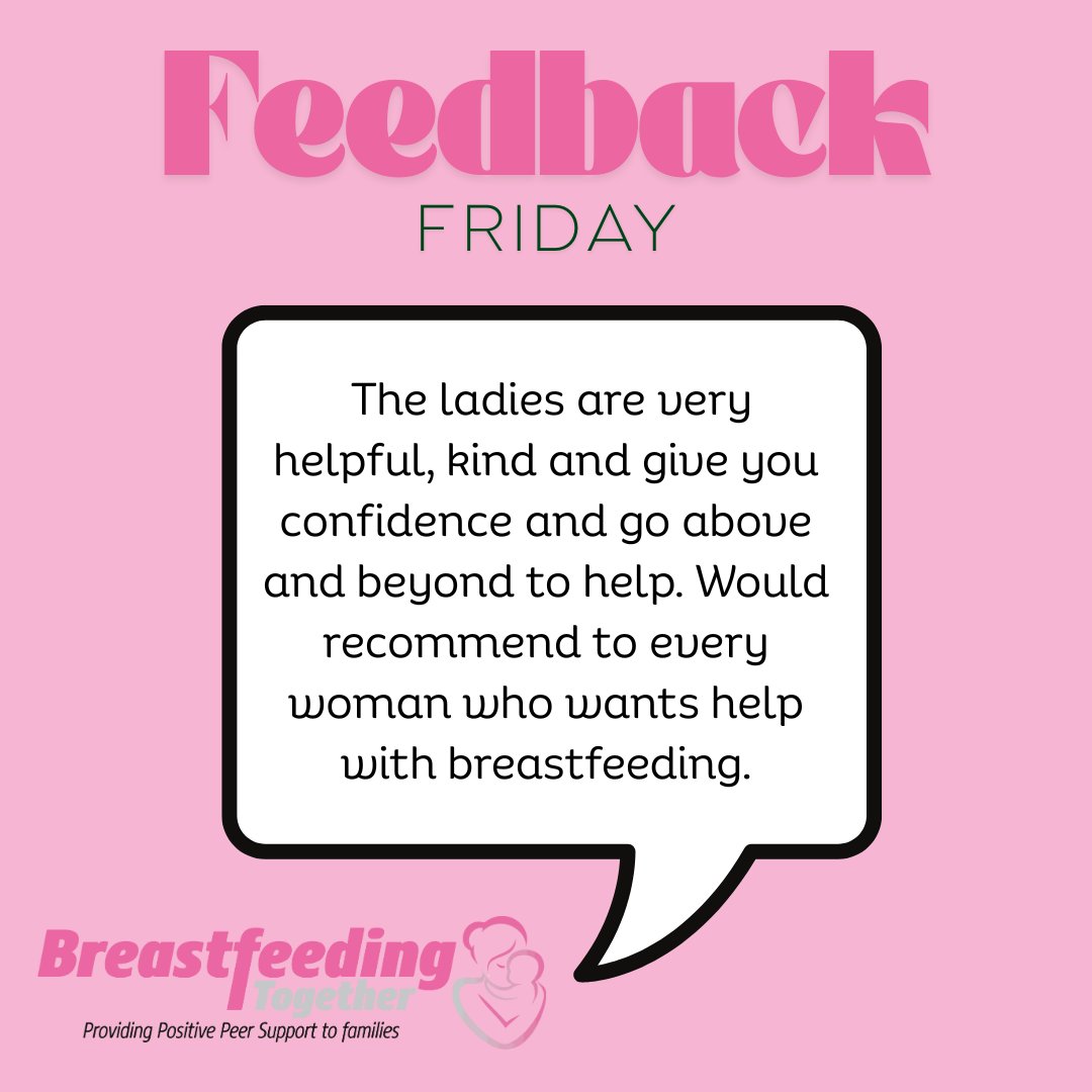 You may have seen a few of our volunteers' faces this week on our social media and this is why we love them so much, they make such a difference to the lives of the families we support.

#feedbackfriday #ourvolunteersarethebest #weloveourvolunteers #makingadifference