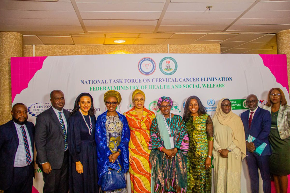 MUKHTASAR MALCOLM ALKALI (@malcolmalkalee) on Twitter photo FLAC at the #PECCiN Launch
On Tuesday, a bold chapter was written in Nigeria’s health history with the official launch of the Partnership to Eliminate Cervical Cancer in Nigeria (PECCiN).
<a href="/FlacNigeria/">First Ladies Against Cancer (FLAC)</a> was present in full force, proudly representing a coalition of women leaders FLAC at the #PECCiN Launch
On Tuesday, a bold chapter was written in Nigeria’s health history with the official launch of the Partnership to Eliminate Cervical Cancer in Nigeria (PECCiN).
<a href="/FlacNigeria/">First Ladies Against Cancer (FLAC)</a> was present in full force, proudly representing a coalition of women leaders
