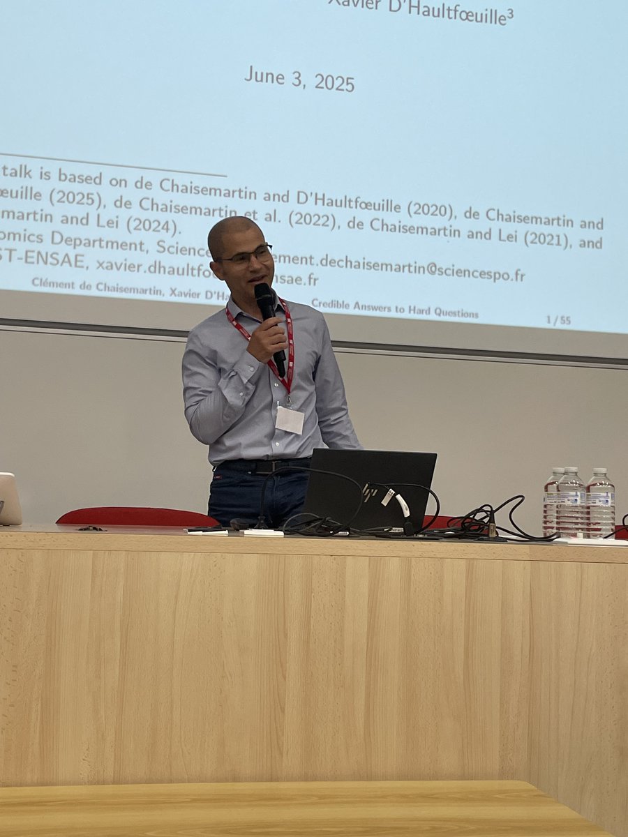 🦔C'est parti pour 2 jours de travail à l'occasion des 41èmes Journées de Microéconomie Appliquée les 5 et 6 juin 2025 à l'<a href="/UnivPoitiers/">Université de Poitiers</a>. Nous avons l'honneur d'accueillir <a href="/CdeChaisemartin/">Clément de Chaisemartin</a> pour la conférence inaugurale. #jma2025 #LeP 
➡️sceco.univ-poitiers.fr/41emes-journee…