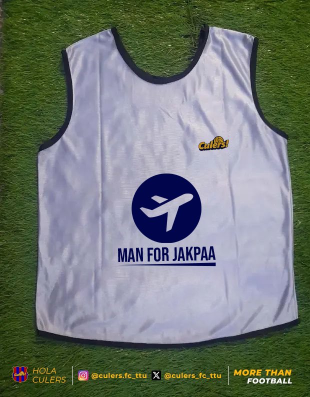 culers_fc_ttu's tweet photo. Culers and Man for Jakpaa sign new partnership agreement.
Man for Jakpaa extend their strategic relationship as a new Culers Bib Sponsor and many other benefits.
#Culers #M4J #MoreThanFootball https://t.co/XXuHvfL4Ml