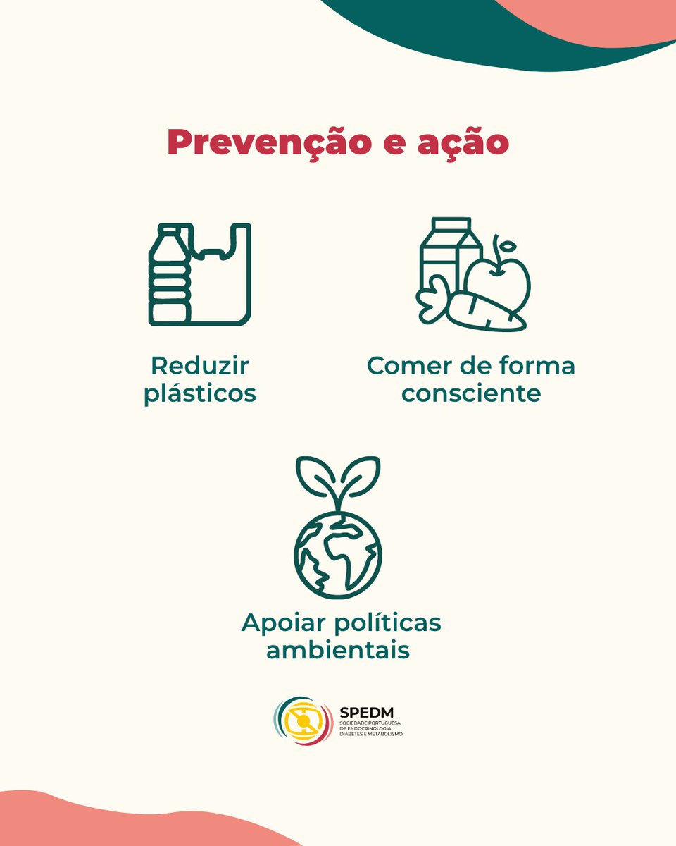 🤔 Sabia que o ambiente à nossa volta tem impacto direto na nossa saúde hormonal?​

A boa notícia? Há formas simples de agir:​
🔹 Reduzir o uso de plásticos​
🔹 Comer de forma mais consciente​
🔹 Apoiar políticas que protegem o ambiente​

🌱 A saúde começa no planeta.