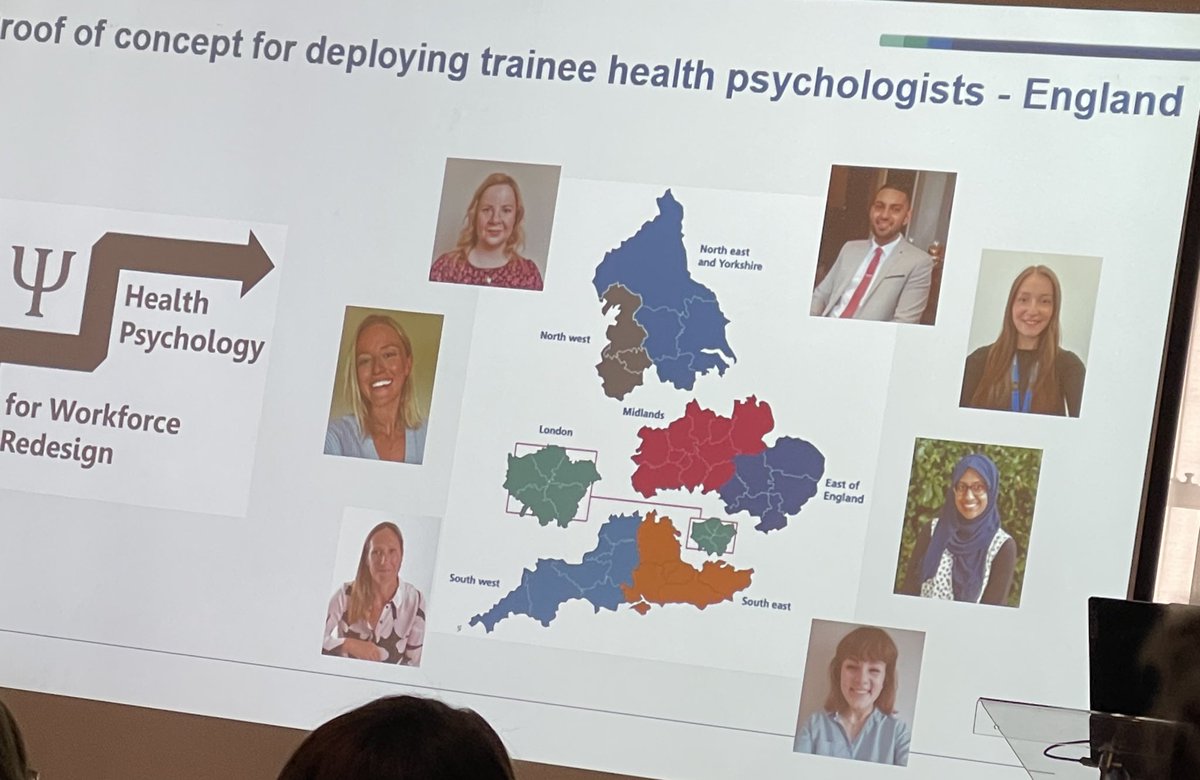 clairejadshead's tweet image. Day two of the #DHPconf and love to see that @NHSEngland and @NHSWales both echo the importance of transitioning to a preventative model and the value of the Health Psychology profession. As someone who’s Welsh working for orgs in England I’m watching this space