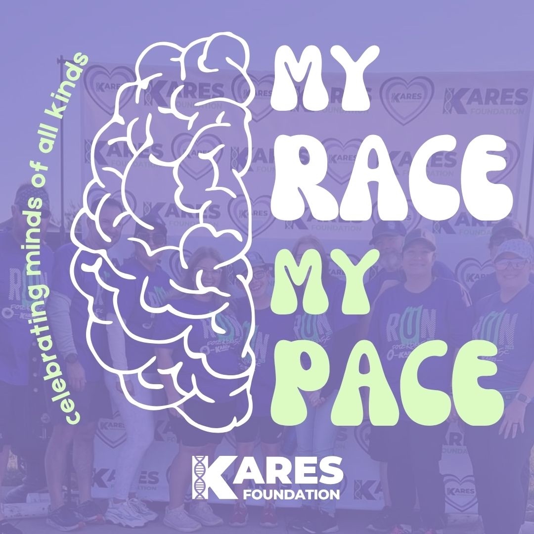 Registration and sponsorships are now OPEN for the KARES 5K Sept 27-28, 2025!
This year’s theme is MY RACE, MY PACE. You can move
   ➡️in any way 🏃🏽🚴🏻‍♀️🧑🏼‍🦽
   ➡️at any pace 🐌🚀
   ➡️from anywhere! 🌎

Register today to celebrate KDM5C Awareness Day!

runsignup.com/kares