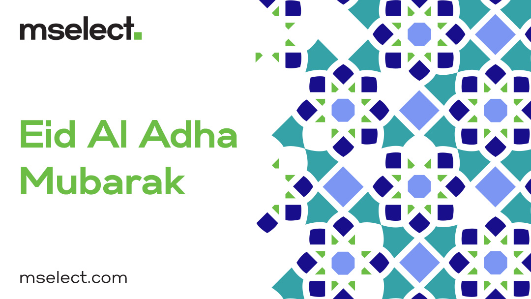 mselectonline's tweet image. Happy Eid Al Adha from mselect!

We wish this joyous occasion brings peace, happiness, and blessings to you and your loved ones.

#mselect #eid #aladha #mubarak