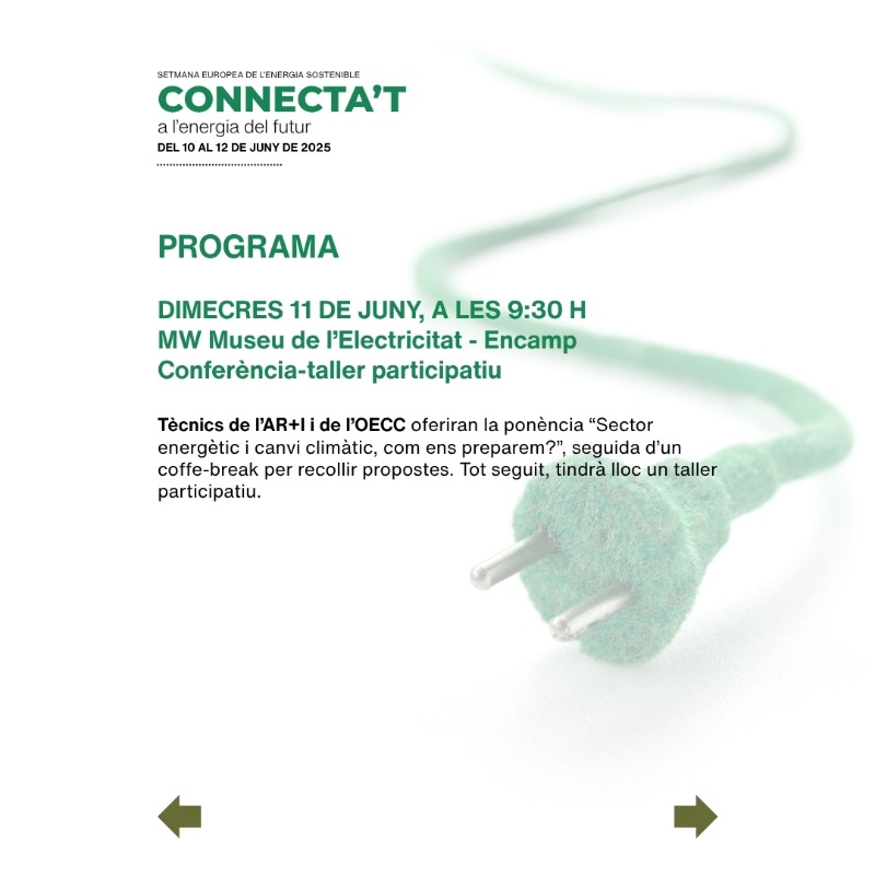 accioclima's tweet photo. Una Setmana Europea de l'Energia única!

- Dimarts 10. Visita a la insta·lació fotovoltaica de Clara Rabassa
- Dimecres 11. Conferència-taller al MW Museu de l'Electricitat de @FEDA_Andorra
- Dijous 12. Programa especial amb públic de @fvck_lloc entrevista al SE @forny_

Anima't!