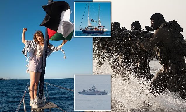 BREAKING: 🇮🇱 🇵🇸 

Greta Thunberg's Gaza aid ship 'will be met with ISRAELI MISSILE BOATS and an elite commando unit if it tries to deliver aid or 'provokes' the IDF'

Israel also announced those on board arrested.

Source: Daily Mail