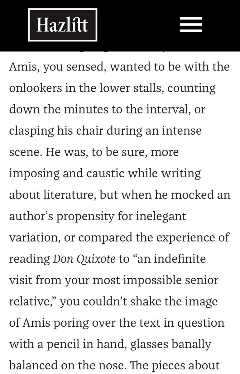 avroch's tweet image. You could, instead, choose to read something on Martin Amis not written by a bot.  hazlitt.net/feature/martin…