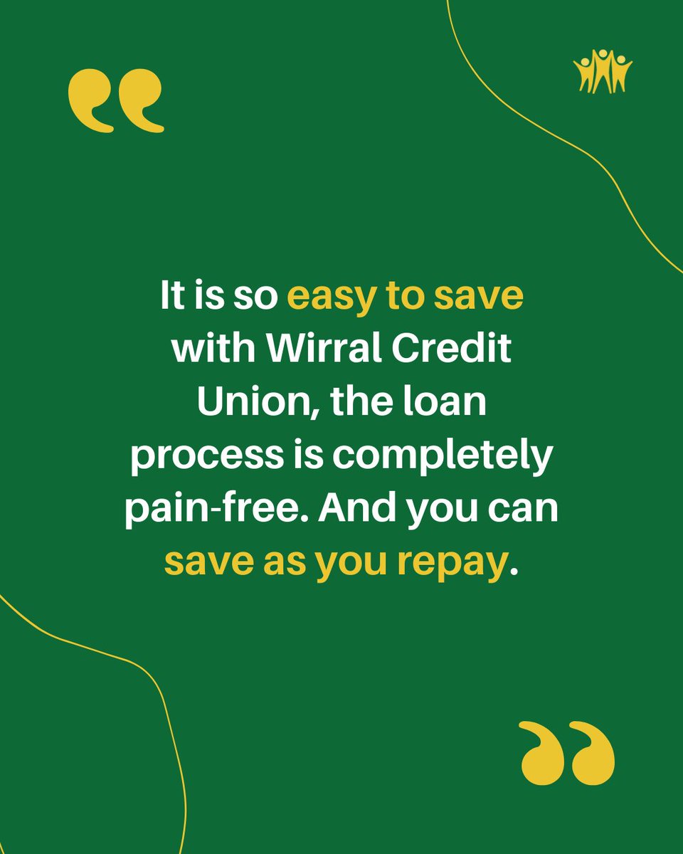 There are endless reasons to choose a credit union over a bank, and saving whilst you borrow is one of the best. 🌱

Each loan repayment builds your savings pot, so there's a ready-made nest egg waiting once it's paid off.

We make money manageable - not stressful! ✅
