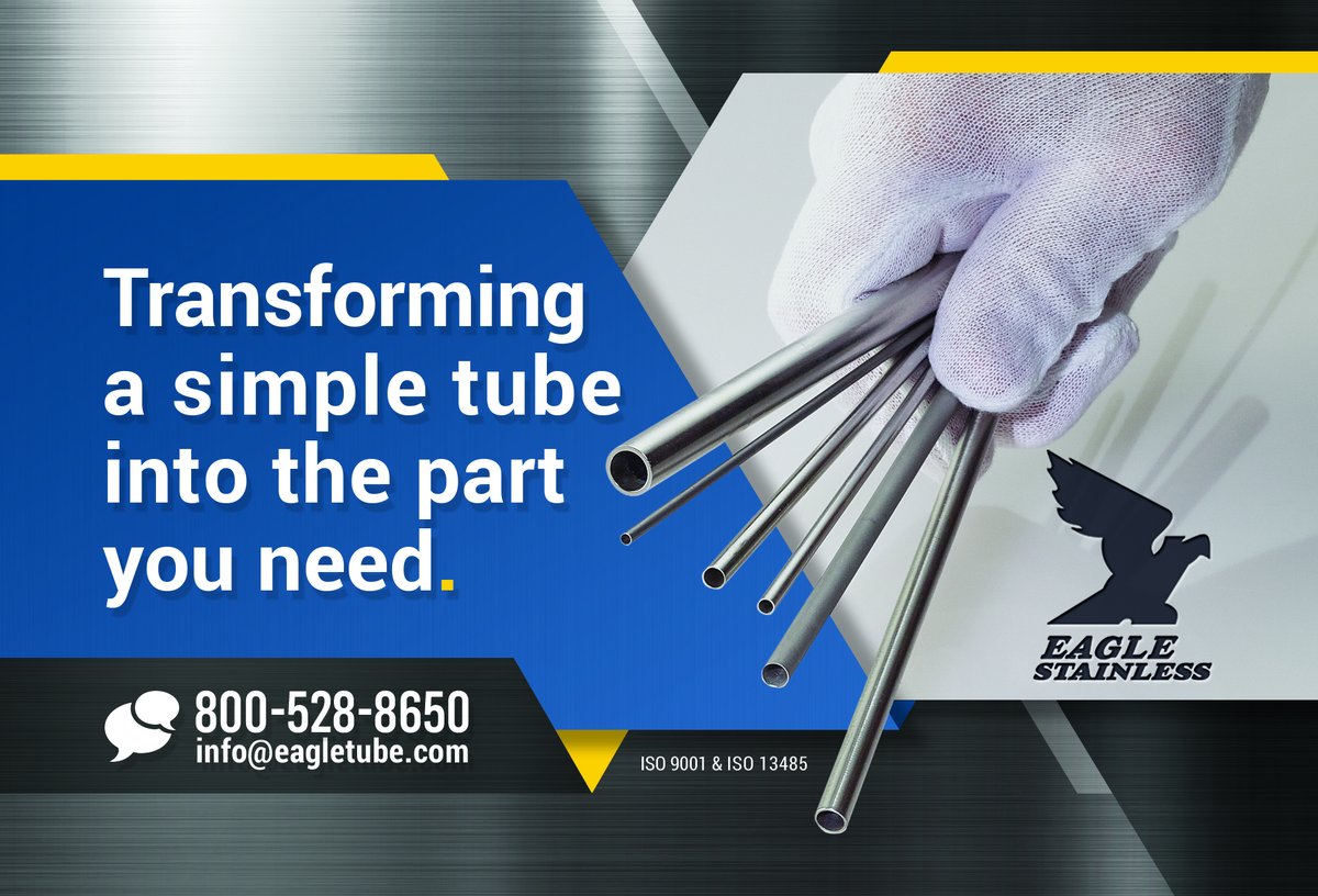 Starts as tubing. Ends as your solution.
 We cut, finish, and customize stainless steel tubing to fit your specs.
 Simple as that.