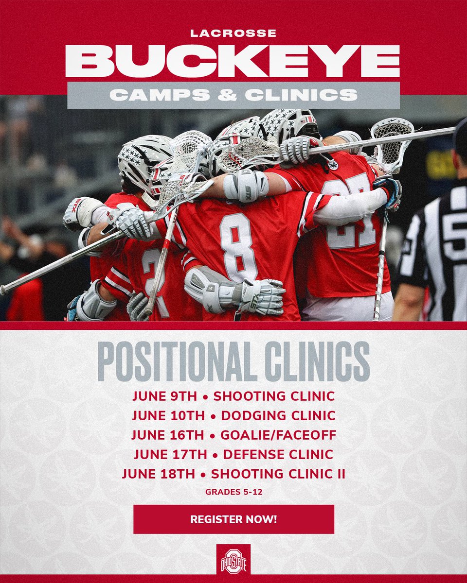 Limited spots still available for our June Positional Clinics! 

Registration open on our website

#GoBucks