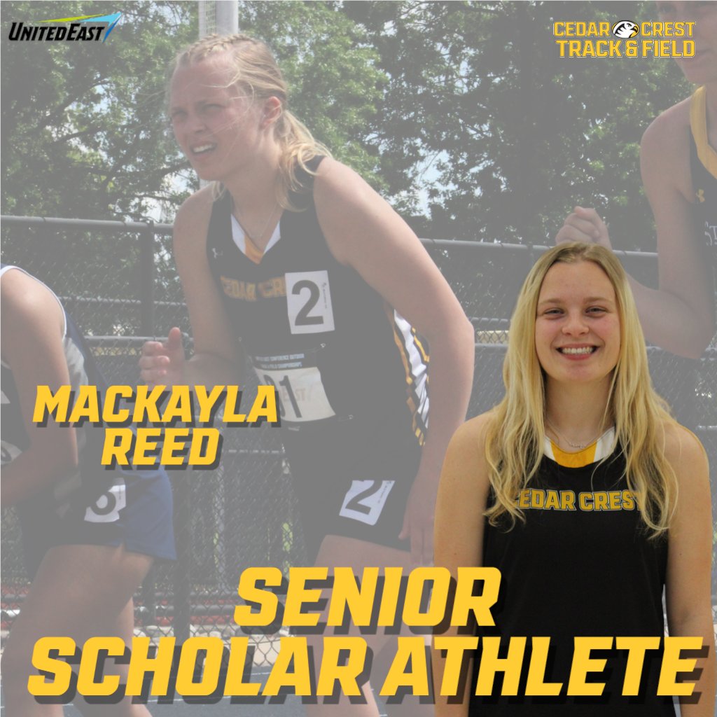 Cedar Crest College Falcons (@cccfalcons) on Twitter photo NEWS | MacKayla Reed Receives <a href="/GoUnitedEast/">United East Conference</a> Outdoor Track & Field Senior Scholar Athlete Award
STORY➡️cedarcrestathletics.com/news/2025/6/5/…
#GoFalcons #SoarHigher #FalconFamily #d3tf #STUDENTAthlete NEWS | MacKayla Reed Receives <a href="/GoUnitedEast/">United East Conference</a> Outdoor Track & Field Senior Scholar Athlete Award
STORY➡️cedarcrestathletics.com/news/2025/6/5/…
#GoFalcons #SoarHigher #FalconFamily #d3tf #STUDENTAthlete