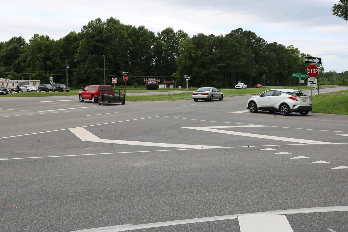According to <a href="/VaDOT/">VDOT</a> -
“Please be advised that, after 3 accidents (Wednesday) it has become necessary to close the crossover on 17 at Woods Crossroads for the remainder of the construction period."