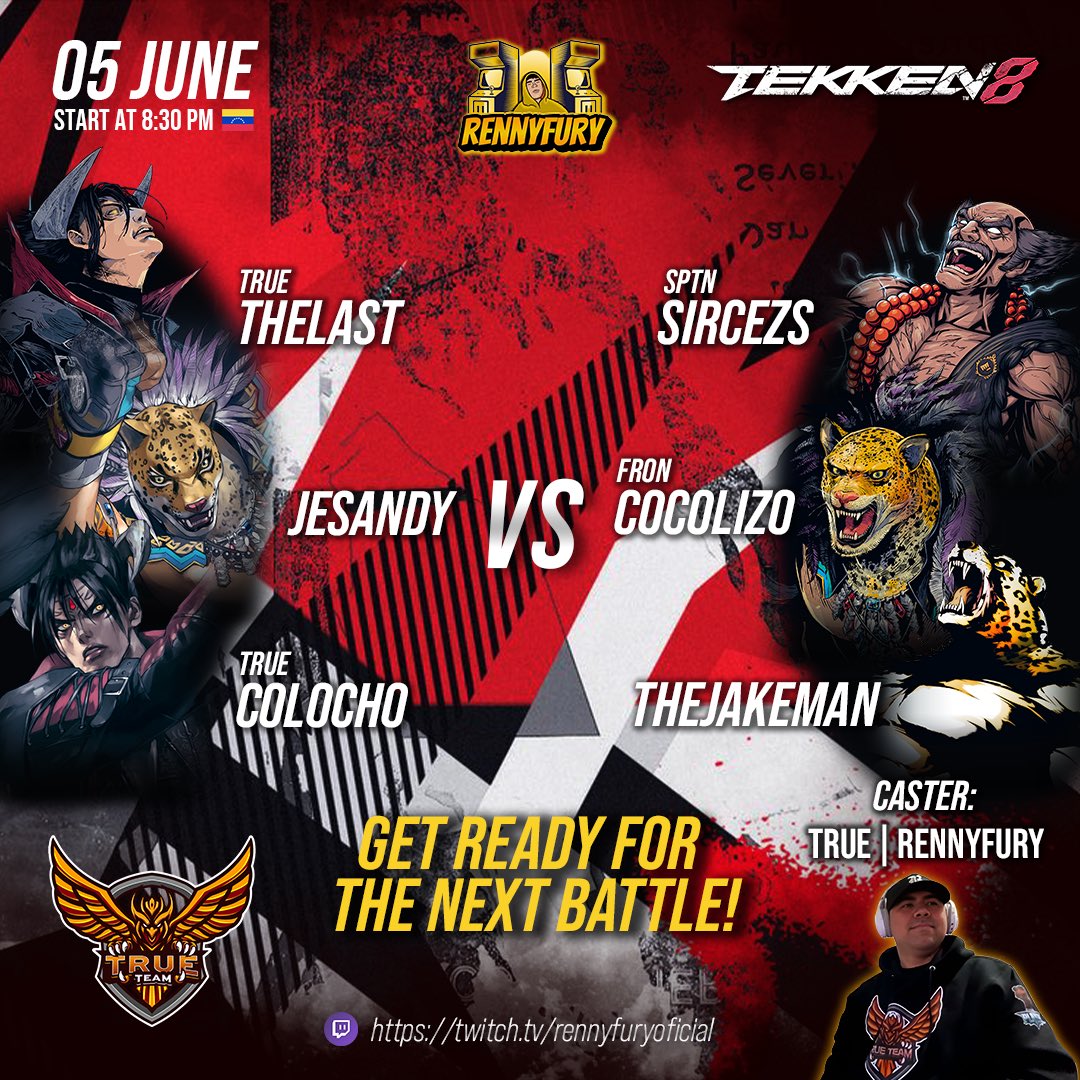 Tonight on my Twitch channel we will give you high-level international challenges.
<a href="/Jesandy1572/">Jesandy</a> <a href="/GGL_theJAKEMAN/">ONi | Dr.theJAKEMAN, M.D</a>