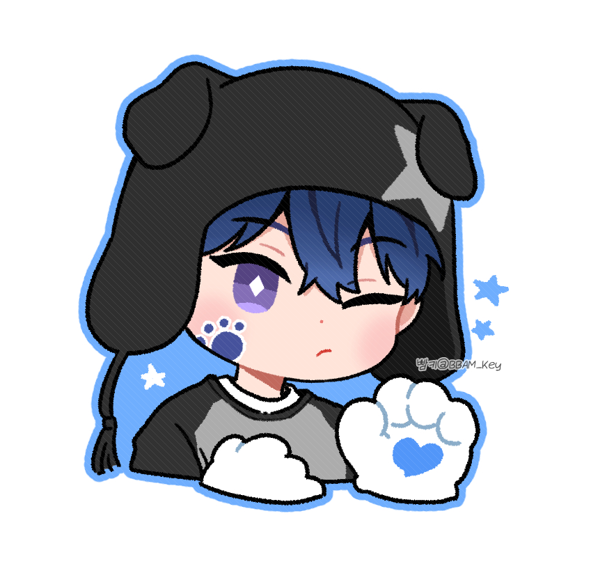 ૮ ・ﻌ &lt;ა💙 

#플레이브 #PLAVE 
#예준