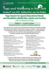 Bedford Borough Local Offer (@bedfordlocalof1) on Twitter photo <a href="/BedfordTweets/">Bedford Borough Council</a> FREE Yoga @ Wellbeing @ Bedford Park Sunday 8 June 10am to 7pm bedford.gov.uk/leisure-parks-…
#belonginbedford Zone B 11am to 11:45 FREE Yoga session for Special Educational Needs and Disabilities (SEND) Kids, Adults and Families <a href="/BedfordTweets/">Bedford Borough Council</a> FREE Yoga @ Wellbeing @ Bedford Park Sunday 8 June 10am to 7pm bedford.gov.uk/leisure-parks-…
#belonginbedford Zone B 11am to 11:45 FREE Yoga session for Special Educational Needs and Disabilities (SEND) Kids, Adults and Families