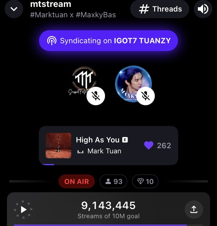 noon_nps22's tweet image. 🎧 #MarkTuan x #MaxkyBas ❤️‍🔥

#SupportForMTParty #HighAsYou