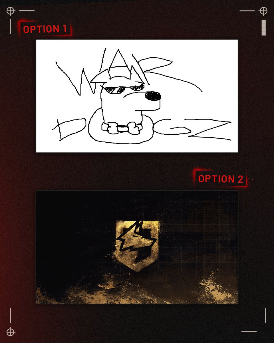 Help us settle a debate... 

Which should be our boot-up artwork?