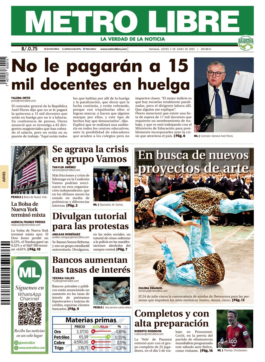 Metro Libre a tus manos... Epaper.metrolibre.com Lee aquí la versión e-paper de hoy #ActualidadML