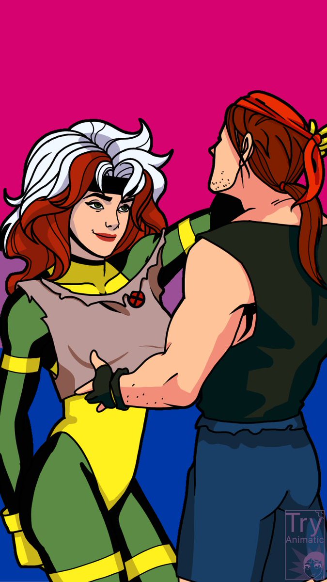 TryAnimatics's tweet image. Redrawing. Happy pride month
#gambit #remylebeau #roguexmen #xmen97 #HappyPrideMonth