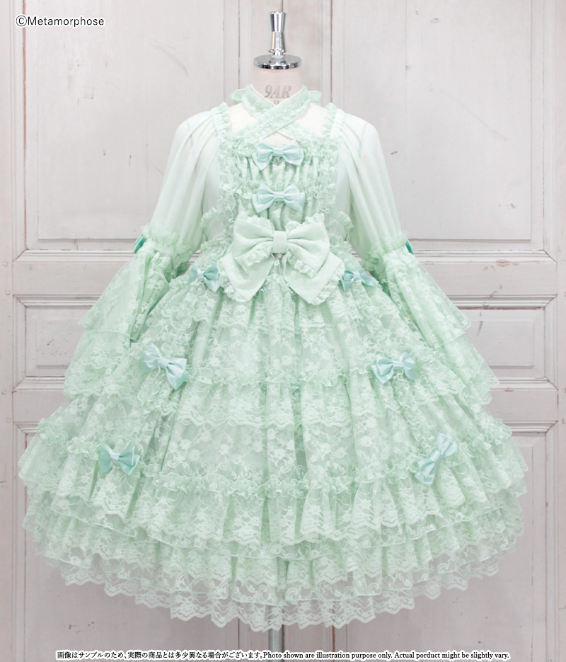 MetamorphoseEng's tweet photo. 💚COMING SOON💚
Hidden Princess in My Memory 2025
https://t.co/uBOWIGmEke
- Dress (regular, plus size)
- Half Bonnet
color: Mint Green
Pre-order from around noon on June 6th (JST) online✨
#dress #hiddenprincess
#metamorphose #mtdf #Lolitafashion https://t.co/bcRl0K60eh