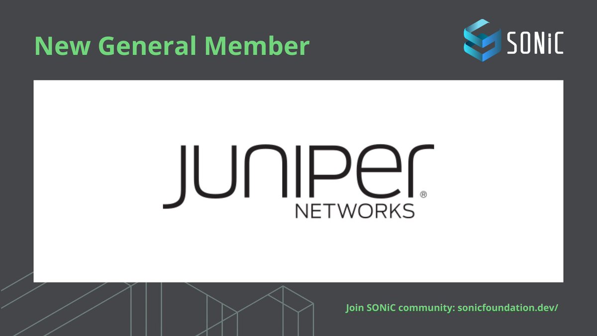 SONiC_Fund's tweet image. We're excited to welcome @JuniperNetworks to the SONiC Foundation as a General Member!
Their support strengthens our commitment to open, collaborative innovation in network operating systems.
π hubs.ly/Q03qL9hV0
#SONiCFoundation #OpenNetworking #JuniperNetworks #OpenSource